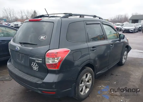 2014 Subaru Forester 2.5I Premium из США, поврежденный, VIN JF2SJAEC1EH475407